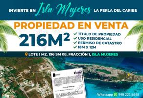 Foto de inmueble en Lote 1 Mz 196 SM 8 #Mz 196 Int. Lote 1