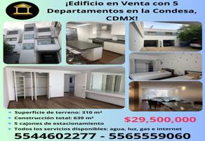 Foto de inmueble en ZAMORA COL CONDESA #s/n, Col. Condesa C.P. 06140, Cuauhtémoc