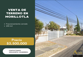 Foto de inmueble en Avenida Morillotla, Col. Fuentes de Morillotla C.P. 72110, Puebla