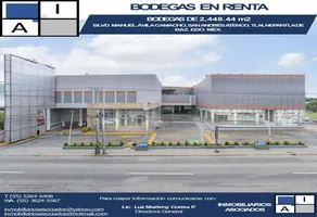 Foto de inmueble en BLVD MANUEL AVILA CAMACHO #3063, Col. San Andrés Atenco C.P. 54040, Tlalnepantla de Baz