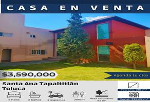 Casas en venta en Santa Ana Tlapaltitlán, Toluca,... 