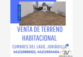 Foto de terreno habitacional en venta en calle zumpango , cumbres del lago, querétaro, querétaro, 0 No. 01