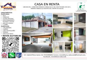 Casas en renta en Paraíso, Tabasco 