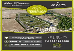 Foto de inmueble en CONQUIAN #1000, Col. Arteaga Centro C.P. 25350, Arteaga