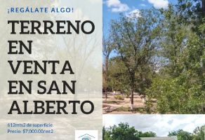 Foto de terreno habitacional en venta en San Alberto, Saltillo, Coahuila de Zaragoza, 23274633,  no 01