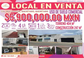 Foto de inmueble en FRAY FELIPE GALINDO #0, Col. Aragón C.P. 76040, Querétaro