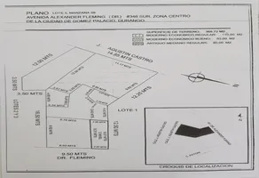 Foto de inmueble en J Agustin Castro, Col. Gómez Palacio Centro C.P. 35000, Gómez Palacio