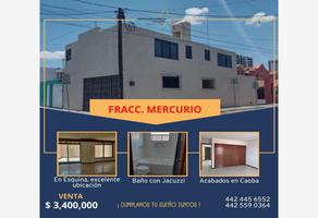Foto de casa en venta en jose siurob 53, mercurio, querétaro, querétaro, 0 No. 01