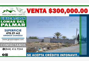 Foto de terreno habitacional en venta en lomas del palomar 2, valle real, arteaga, coahuila de zaragoza, 0 No. 01