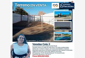 Foto de terreno habitacional en venta en primera 4, villa del mar, mazatlán, sinaloa, 25168210 No. 01