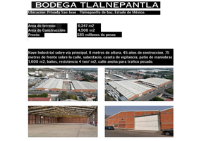 Foto de inmueble en Privada San Juan, Col. San Juan Ixtacala C.P. 54160, Tlalnepantla de Baz