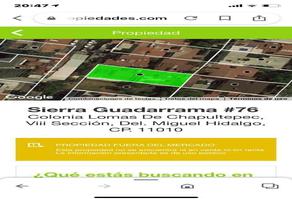 Foto de terreno habitacional en venta en sierra guadarrama , lomas de chapultepec vii sección, miguel hidalgo, df / cdmx, 0 No. 01