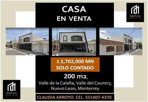 Foto de casa en venta en  , valle del country, guadalupe, nuevo león, 0 No. 01