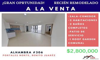 Foto de departamento en venta en alhambra , portales sur, benito juárez, df / cdmx, 25111131 No. 01