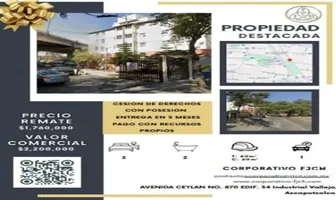 Foto de departamento en venta en avenida ceylan 850, industrial vallejo, azcapotzalco, df / cdmx, 30145352 No. 01