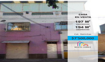 Foto de casa en venta en bertha , nativitas, benito juárez, df / cdmx, 26277653 No. 01
