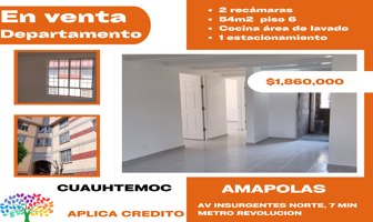 Foto de departamento en venta en Buenavista, Cuauhtémoc, DF / CDMX, 30067918,  no 01