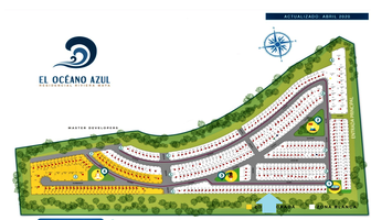 Foto de terreno habitacional en venta en oceano azúl lt. 39 manzana 64, poblado jacinto pat, , ciudad chemuyil, tulum, quintana roo, 0 No. 01