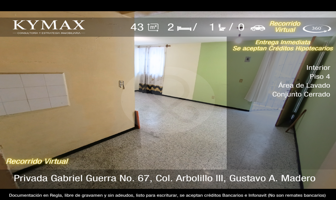 Foto de Departamento en Privada Gabriel Guerra 67  None, Zona Escolar Oriente, Gustavo A. Madero, DF / CDMX, 30206671
