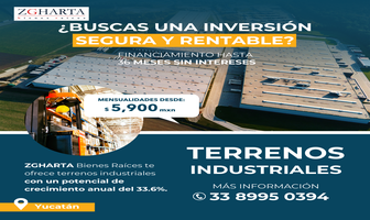 Foto de terreno habitacional en venta en  , tixpehual, tixpéhual, yucatán, 0 No. 01