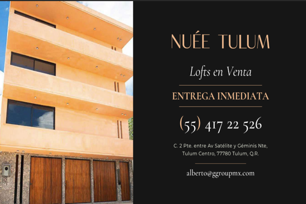 Foto de inmueble en Calle 2 Poniente, Col. Tulum Centro C.P. 77760, Tulum