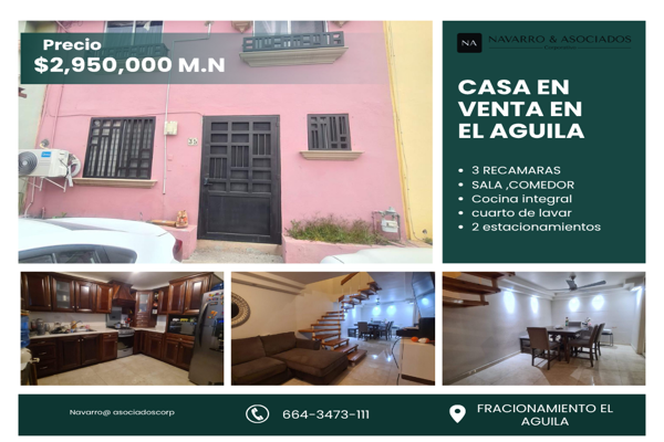 Foto de inmueble en AGUILA PESCADORA #s/n, Col. El Águila C.P. 22215, Tijuana