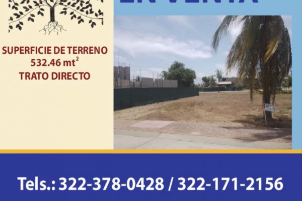 Foto de inmueble en ave Mexico, Col. Nuevo Vallarta C.P. 63735, Bahía de Banderas