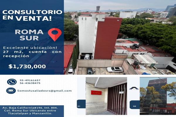 Foto de inmueble en Avenida Baja California #196Int. 804, Col. Roma Sur C.P. 06760, Cuauhtémoc