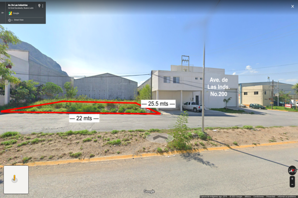 Foto de inmueble en AV. INDUSTRIAS, Col. Parque Industrial Escobedo C.P. 66062, General Escobedo