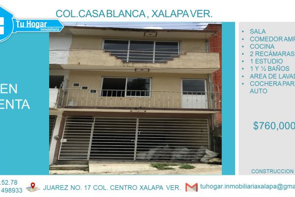 Casa en SIN ESPECIFICAR, Casa Blanca, en Venta en $760.000 