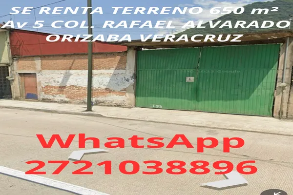 Foto de inmueble en Avenida 5, Col. Rafael Alvarado C.P. 94340, Orizaba