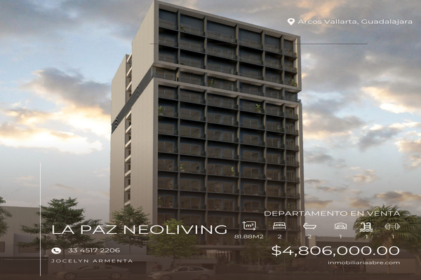 Foto de inmueble en Av. de la Paz, Col. Guadalajara Centro C.P. 44100, Guadalajara
