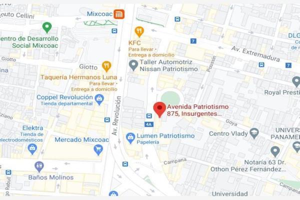 Foto de inmueble en AV PATRIOTISMO #875, Col. Insurgentes Mixcoac C.P. 03920, Benito Juárez