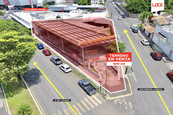 Renta de terreno comercial Av Rey Coliman, Colonia Colima Centro, C.P ...