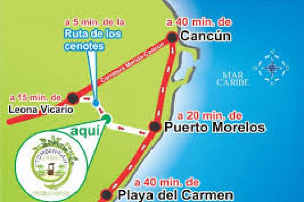 Foto de inmueble en Puerto Morelos Ruta Cenotes km 15 Central Vallarta, Col. Puerto Morelos C.P. 77580, Puerto Morelos