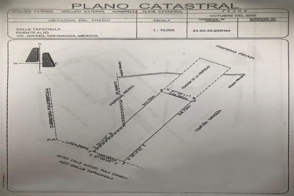 Foto de inmueble en Terreno de 23 Hectáreas en Calle Tapachula #s/n, Col. Granjas Polo Gamboa C.P. 32674, Juárez