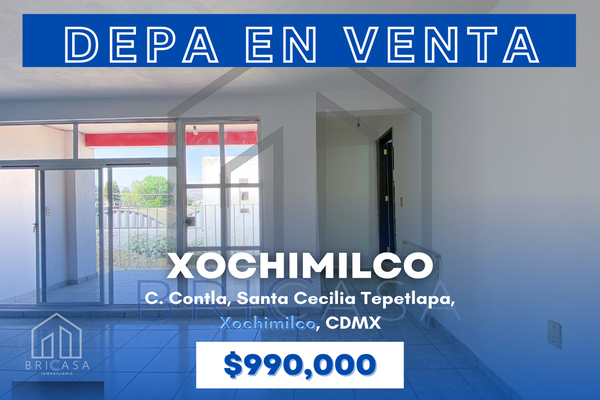 Foto de inmueble en calle contla, Col. Santa Cecilia Tepetlapa C.P. 16880, Xochimilco