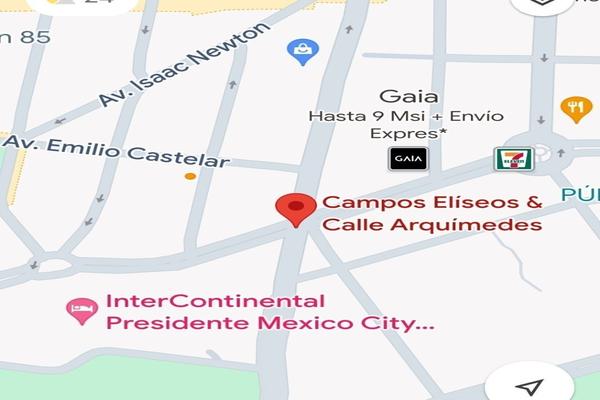 Foto de inmueble en Campos Elíseos, Col. Polanco I Sección C.P. 11510, Miguel Hidalgo