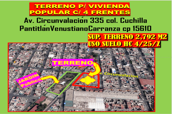 Foto de inmueble en  , Col. Cuchilla Pantitlan C.P. 15610, Venustiano Carranza