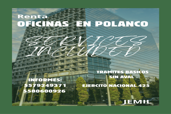 Foto de inmueble en Avenida Ejército Nacional Mexicano 425 #425, Col. Granada C.P. 11520, Miguel Hidalgo