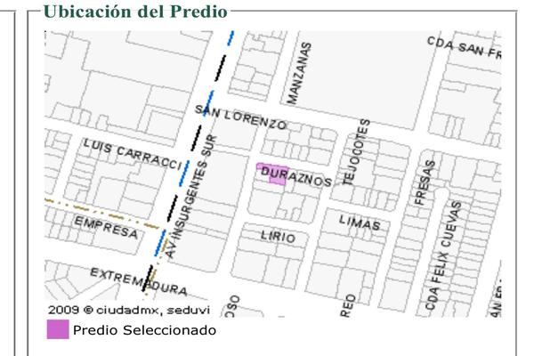 Foto de inmueble en Duraznos, Col. Tlacoquemecatl C.P. 03200, Benito Juárez