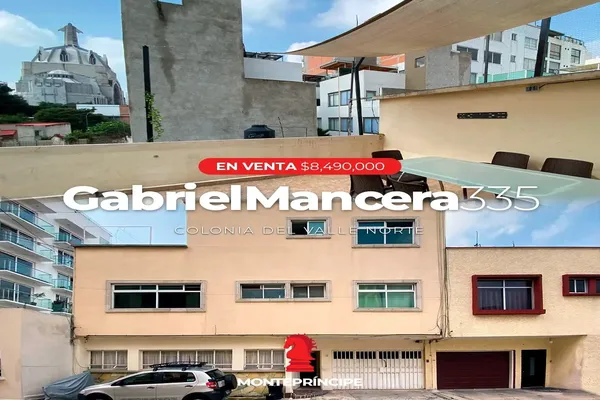 Foto de inmueble en Gabriel Mancera #335, Col. Del Valle Norte C.P. 03103, Benito Juárez