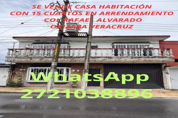 Foto de inmueble en RAFAEL ALVARADO, Col. Rafael Alvarado C.P. 94340, Orizaba