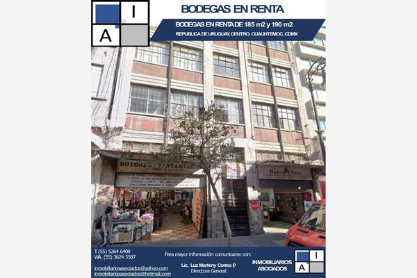 Foto de inmueble en REPUBLICA DE URUGUAY #1, Col. Centro (Área 1) C.P. 06000, Cuauhtémoc