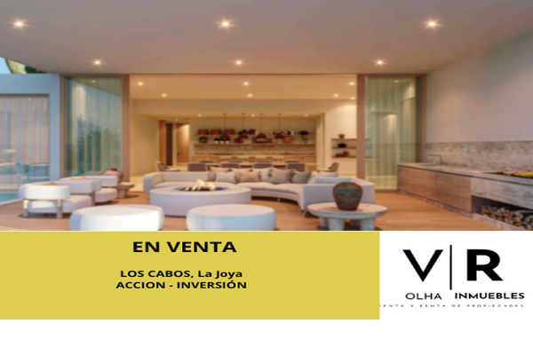 Foto de inmueble en TROBBU LOS CABOS, Col. La Joya C.P. 23460, Los Cabos