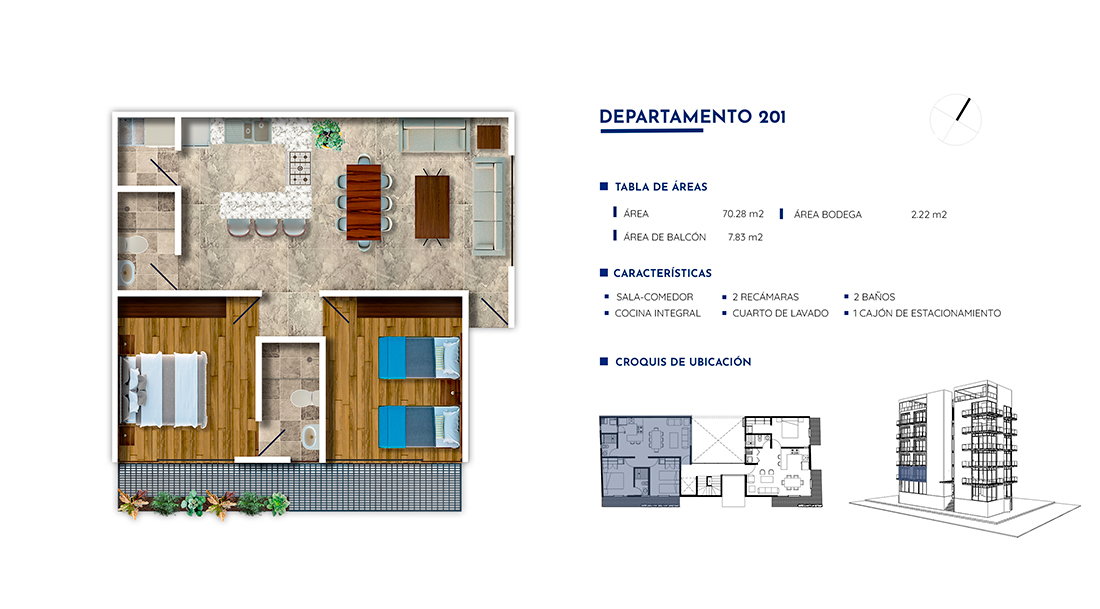 Foto de departamento en renta