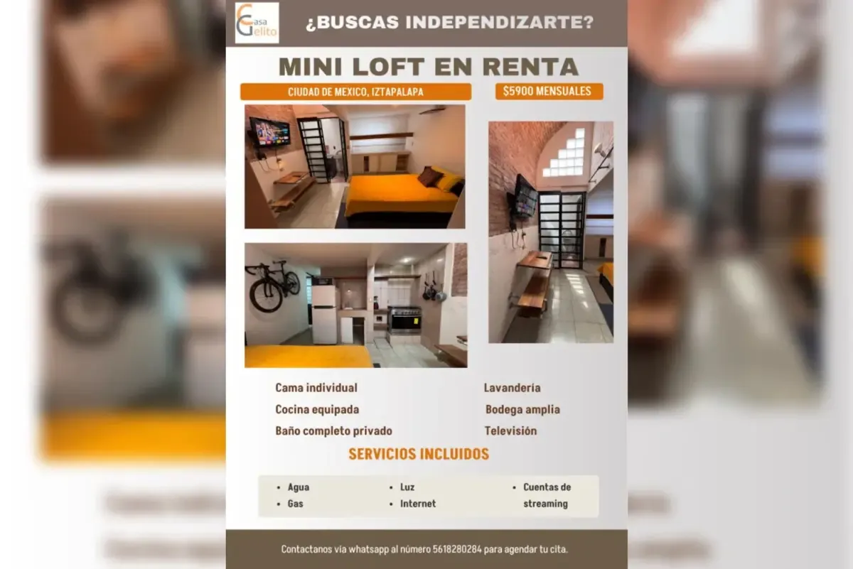 Foto de departamento en renta