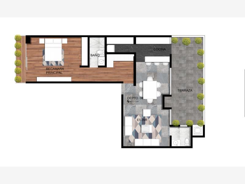 Foto de departamento en venta en adolfo prieto 1633, del valle centro, benito juárez, df / cdmx, 25164335 No. 02