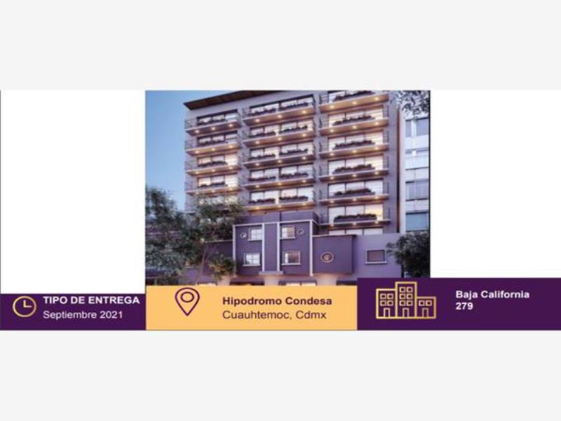 Foto de departamento en venta en avenida baja california 279, hipódromo, cuauhtémoc, df / cdmx, 22693242 No. 01