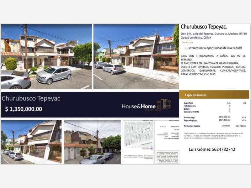 Foto de casa en venta en eten 544, valle del tepeyac, gustavo a. madero, df / cdmx, 25043710 No. 01